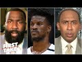 Kendrick Perkins & Stephen A. disagree on Jimmy Butler's potential | First Take