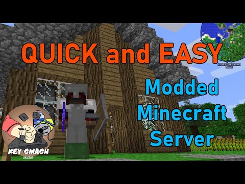 how to host a modded minecraft server from your computer