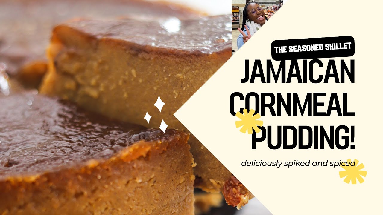 JAMAICAN CORNMEAL PUDDING | EASY & AUTHENTIC RECIPE !! - YouTube