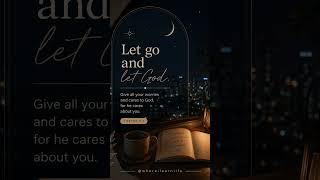 🌙 Let Go and Let God | A Peaceful Reminder Before You Sleep 🤍