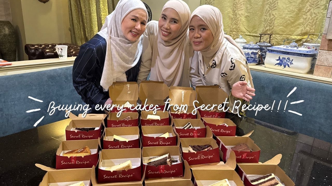 Trying Every Cake From Secret Recipe!