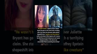 Jeffrey Epstein Survivor’s Shocking “Reptilian” Claim Sparks Debate#shorts