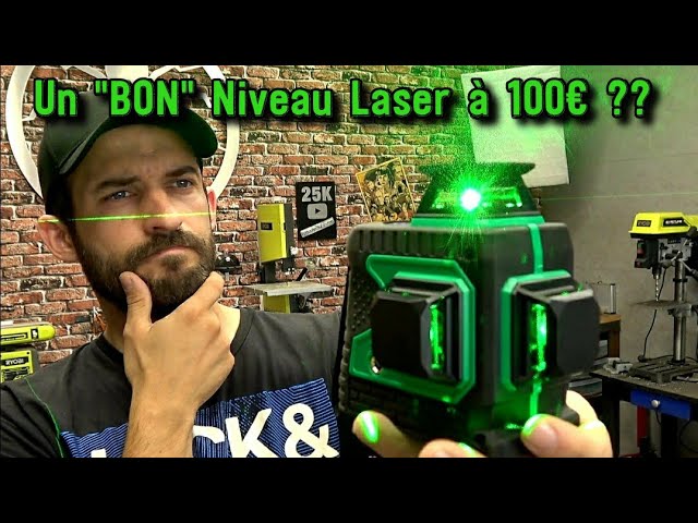 Niveau laser vert, Careslong 3 axes //VLOG 4 // VOIR DESCRIPTION 