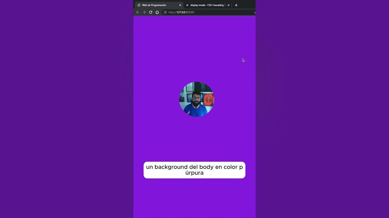  css display mode fullscreen youtube