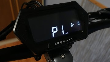 Angwatt X1 - Hidden P Settings (Zero Start & Cruise Control)
