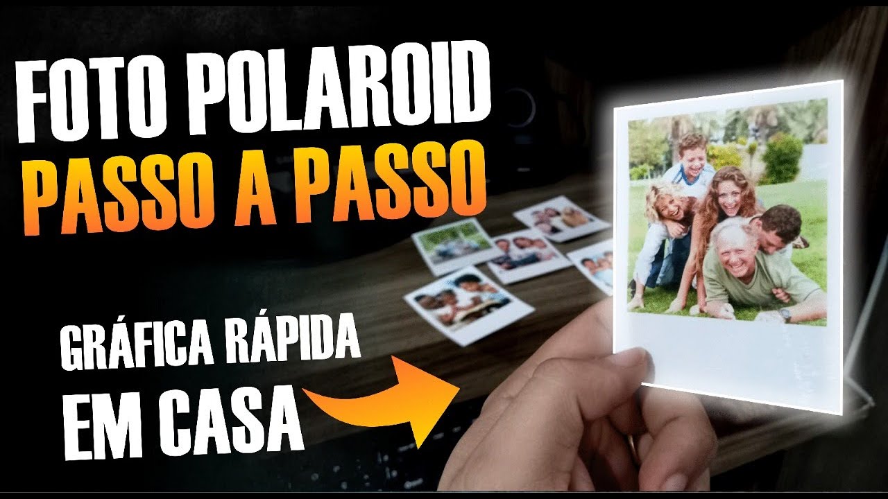 Como fazer fotos polaroid, Como fazer foto polaroid para imprimir