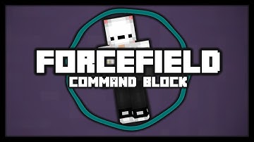 MINECRAFT How to make a working FORCEFIELD [PC and PE]