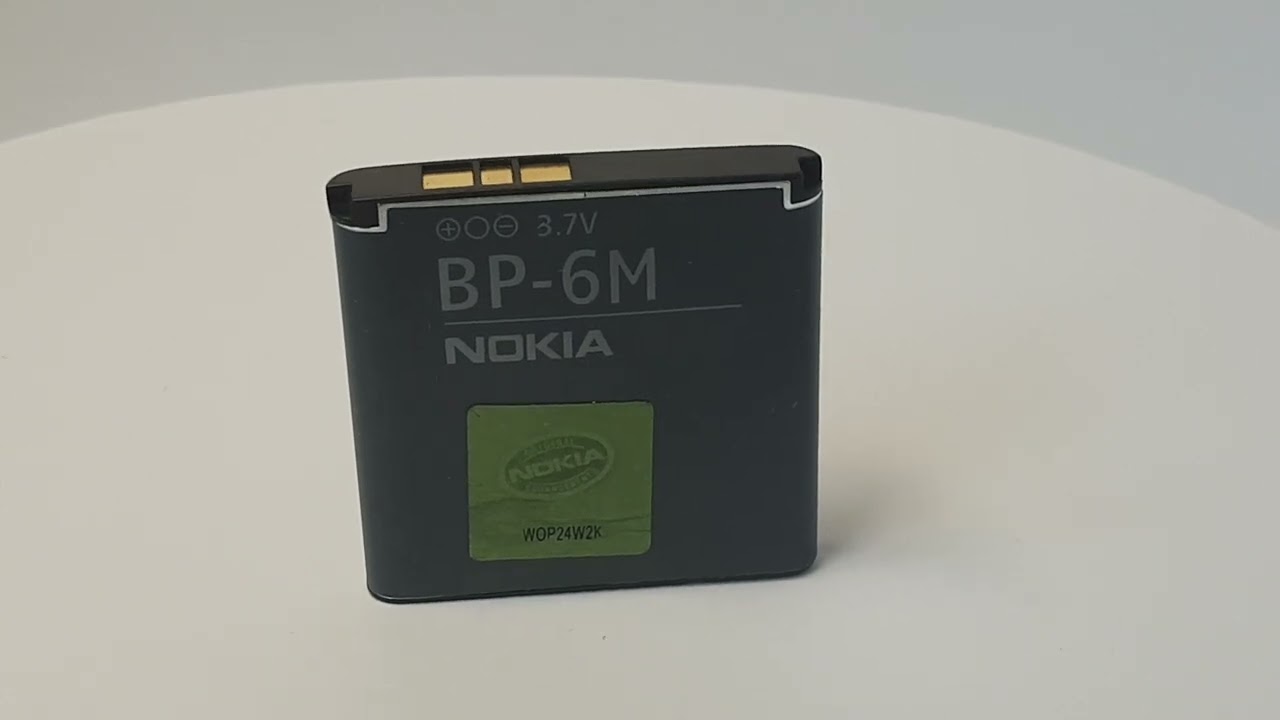 Аккумулятор для Nokia BP-6M 1070 mAh - YouTube