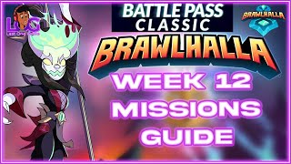 Week 12 Mission Explained | Brawlhalla Battlepass Classic | Brawlhalla | Last One Game | LOG