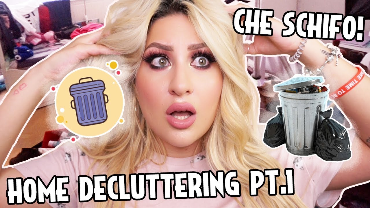 DECLUTTERING DELLA MIA STANZA 🤢 *vergogna*  BUTTO ARMADI, TRUCCHI, VESTITI...