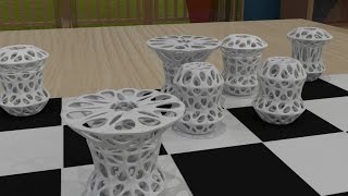 Make Your Own 3D Printable Chess Set
