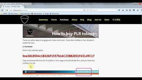 How to participate Pillar Project ICO and check Pillar tokens
