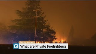 New reports show many insurance companies hired private firefighters
to protect wealthy clients across northern california during
october’s devastating wildf...