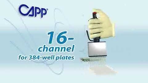Capp - LabTeamet - CappAero Multichannel Pipettes