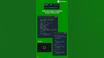 Pure CSS Circular Pre Loading - Using HTML & CSS   #html #css #htmlcss #coding #blogger #loading