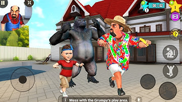 Scary Stranger 3D - New Update _Walkthrough Gameplay Part 5 New Prank Funny Game Android/IOS