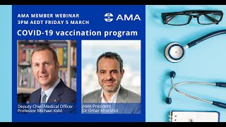 AMA update on COVID-19 vaccine rollout
