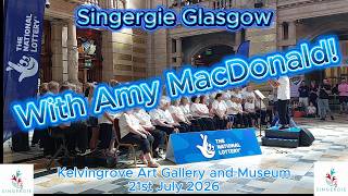 Singergie Glasgow with Amy MacDonald