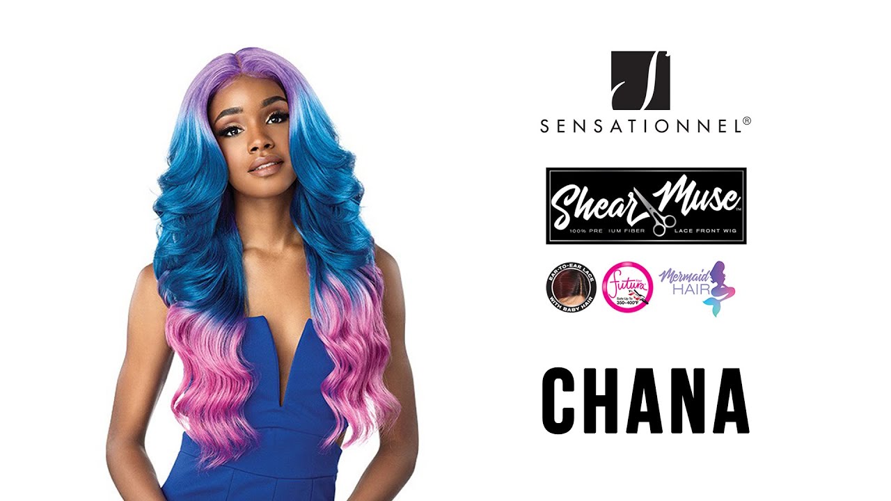 Sensationnel Synthetic Empress Shear Muse Lace Front Wig - Chana