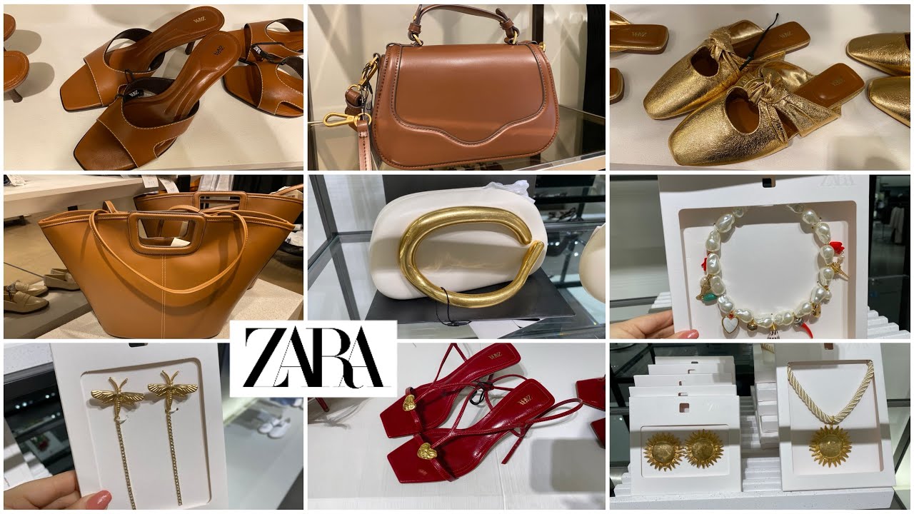 Zara shoes and bags new collection / march 2025