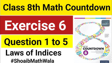 oxford new countdown book 8 third edition || chapter 6 || Exercise 6 || Q1_Q5 || complete solved