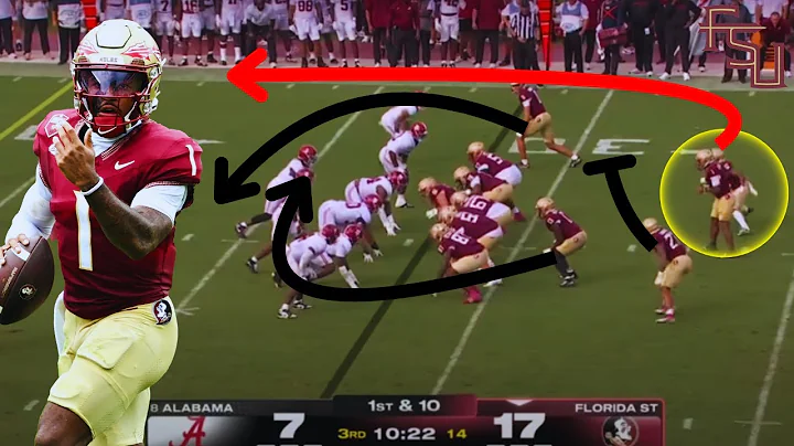 How Tommy Castellanos & The Florida State Seminoles Absolutely DOMINATED Alabama... | Film Analysis
