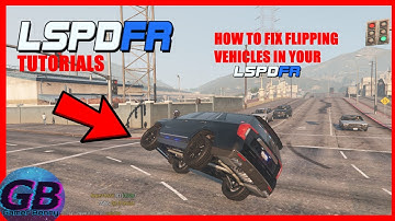 How to fix cars from flipping in LSPDFR - #lspdfr #lspdfrtutorial #vehiclefix