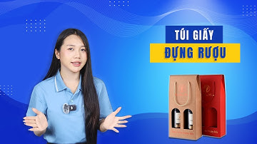 Túi Giấy Đựng Rượu Cao Cấp – In Logo Theo Yêu Cầu | Vinpack