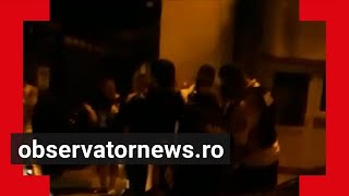 Video de la încătușarea tinerei din Constanța, care s-a bătut cu 5 polițiști și 3 agenți de pază