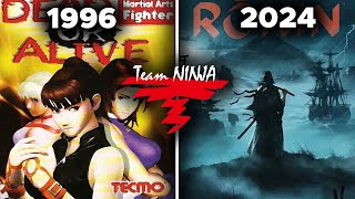 All Games Developed By " Team Ninja " From 1996 - 2024 #evolution