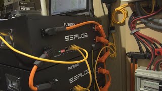 Seplos LiFePO4 Battery BMS In Operation
