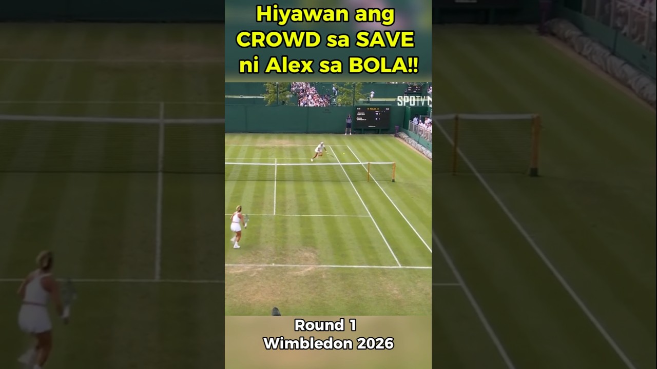 What a save by Alex Eala!!