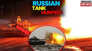 Ukrainian Army Hunted Russian Tank!