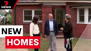 The prime minister repeats call for more than a million new homes | 7 News Australia