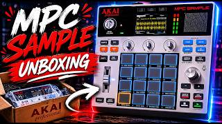 MPC Sample unboxing | First look at AKAI's new production tool