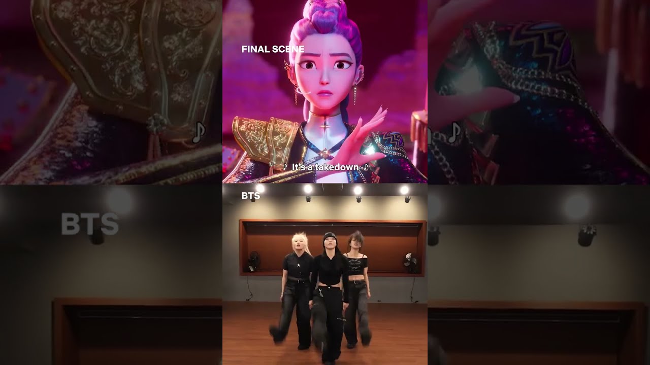 Gear Up For A Bts Look At Reference Choreography Takedown From KPop Demon Hunters