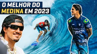 A MÁQUINA CHAMADA GABRIEL MEDINA  TODAS AS ONDAS EXCELENTES DO TRICAMPEÃO MUNDIAL EM 2023!