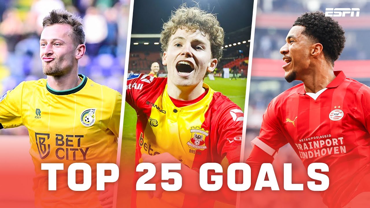LEKKERE GOALS en ASSIST van Kaj Sierhuis 💫 | TOP 25 GOALS