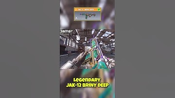 Legendary JAK-12 BRINY DEEP CODM S7 #callofdutymobile #codm #shorts