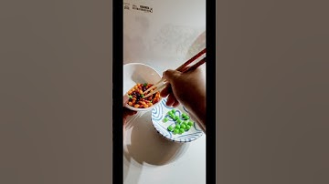 Picking Green Candies with Chopstick #Chopstick #chopstickchallenge #shorts #awesome #asmr #candies