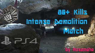 CoD Modern Warfare: 80+ Kills Intense Demolition Match [PS4] [HD]