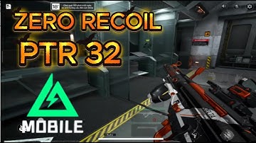 BEST ZERO RECOIL PTR 32 BUILD IN DELTA FORCE MOBILE - NO RECOIL & INSANE POWER
