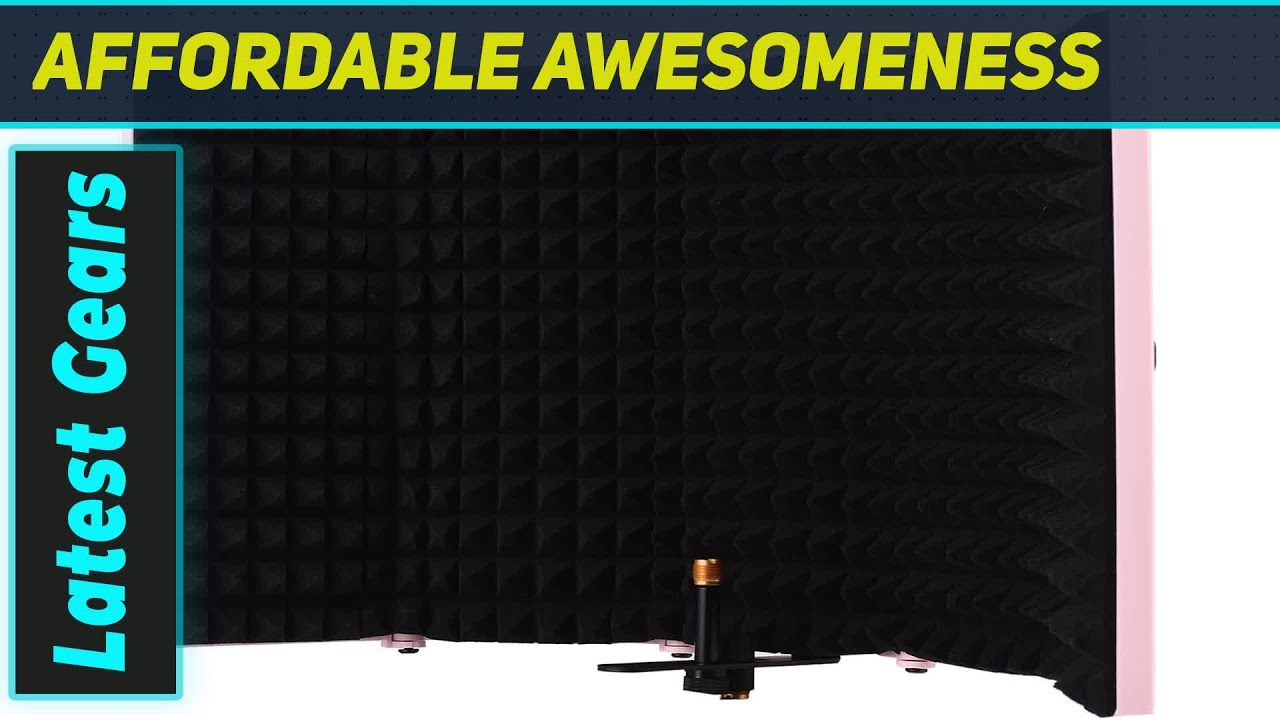 Лучший 5-дверный профессиональный студийный микрофонный изолирующий экран: поднимите качество сво...