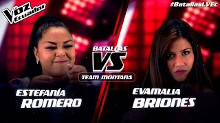 Evamalia Briones vs Estefanía Romero - "Pero me acuerdo de ti" - Batallas - T2 - La Voz Ecuador