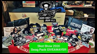 Juan Shot Juan Kill - Shot Show 2020 Swag Pack Giveaways!