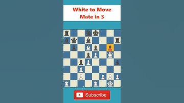 [9] Chess Puzzle - Mate in 3 | 101 Checkmates Series #Shorts