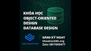 Khóa Học Object-Oriented Design + Database Design Engineer Pro -Buổi 01