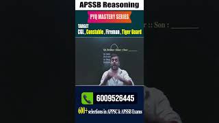 🚀 APSSB CGL/CHSL 2026 Reasoning | Complete Preparation Batch
