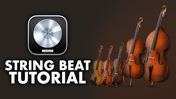 STRING BEATS in Logic Pro 🎻🔥🥁 with All Stock Plugins!
