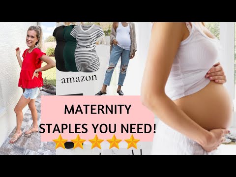 Maternity Capsule Wardrobe | Affordable Maternity Clothing Must Haves! | Maternity Clothes
